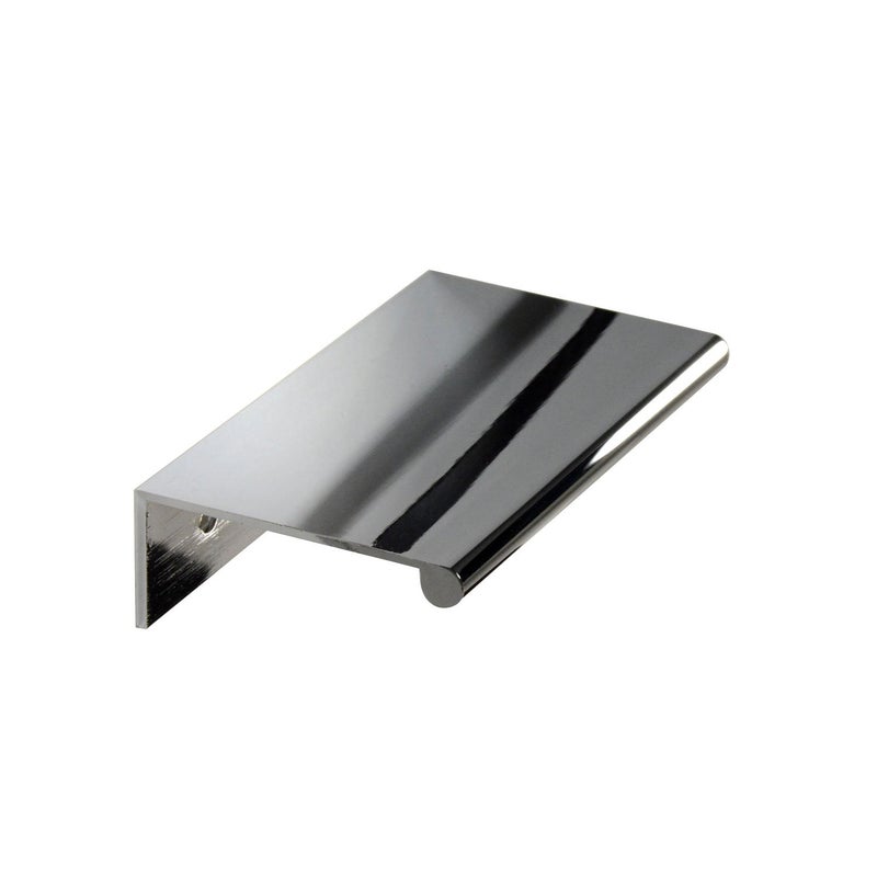 CKP #3306-3 in. CKP Brand Back Mount Finger Edge Pull, Polished Chrome - Image 3